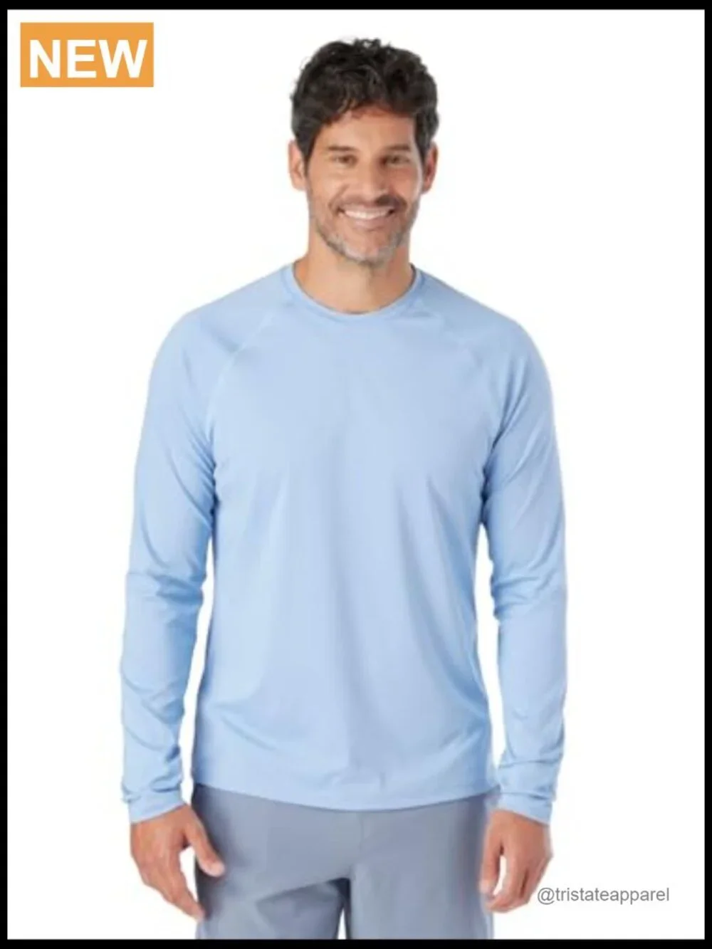 Rashguard - Quick Dry, UPF 50, Raglan Sleeve, Men's Athletic Top